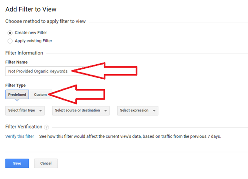 Google Analytics Not Provided Keywords: 8 Powerful Steps to Show 5
