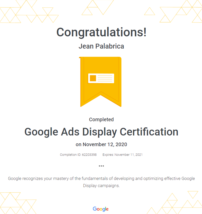 Jean Diaz Palabrica : The Certified Digital Marketer in Davao City, Philippines 2